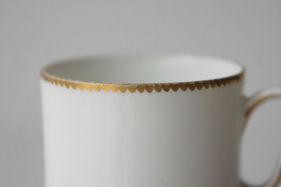 Thumbnail: Rare Porcelain Litron Cup / Clignancourt / 1767-99 FRANCE