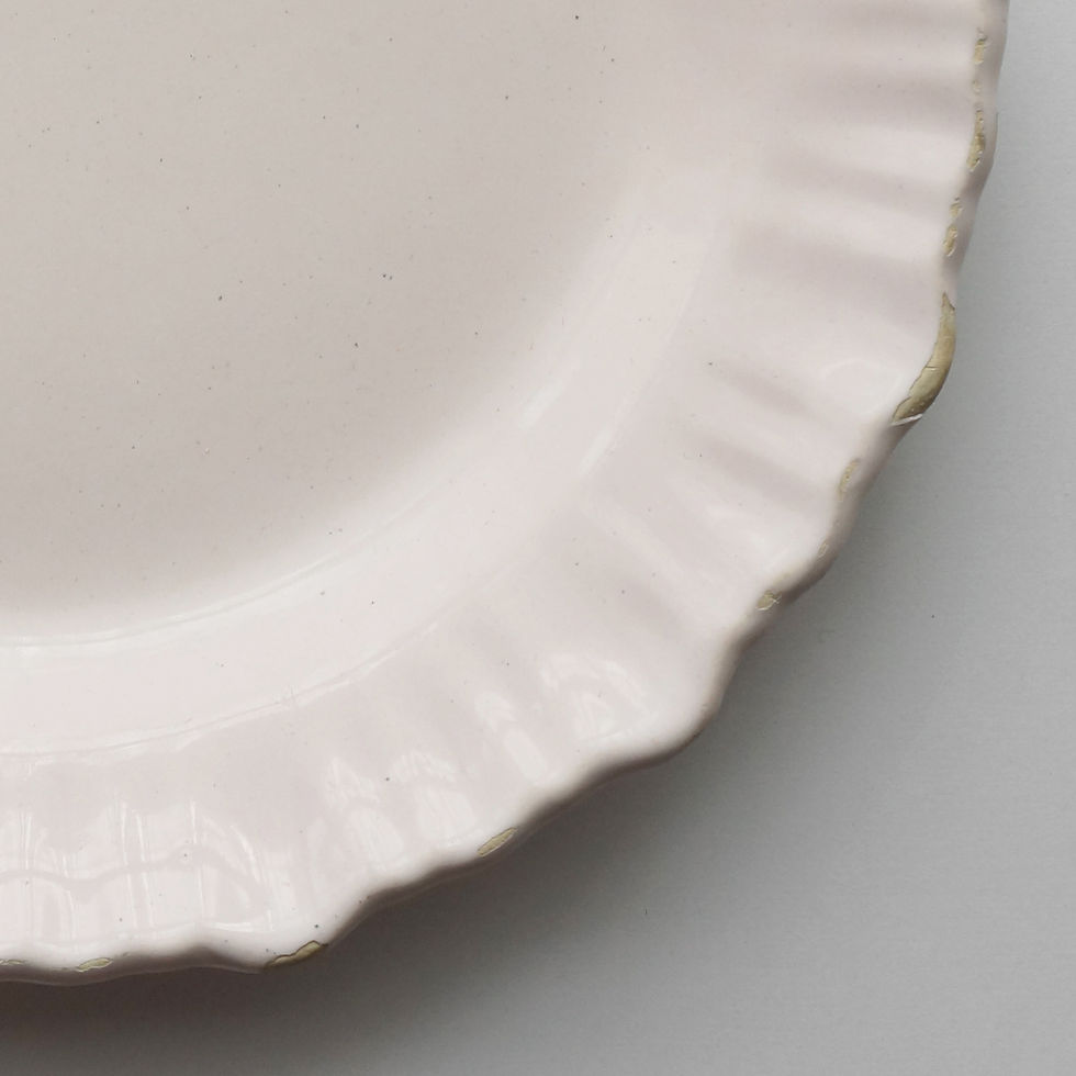 Thumbnail: Large Plate / Varages or Moustiers / 1700s FRANCE
