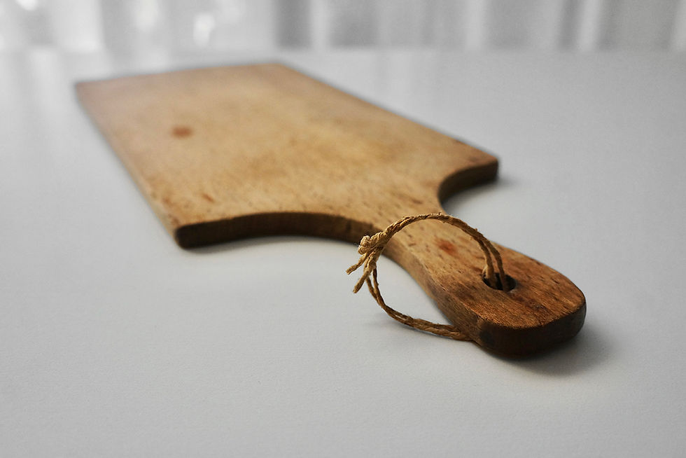 Thumbnail: Old Wooden Cutting Board / Beech / 1930- FRANCE