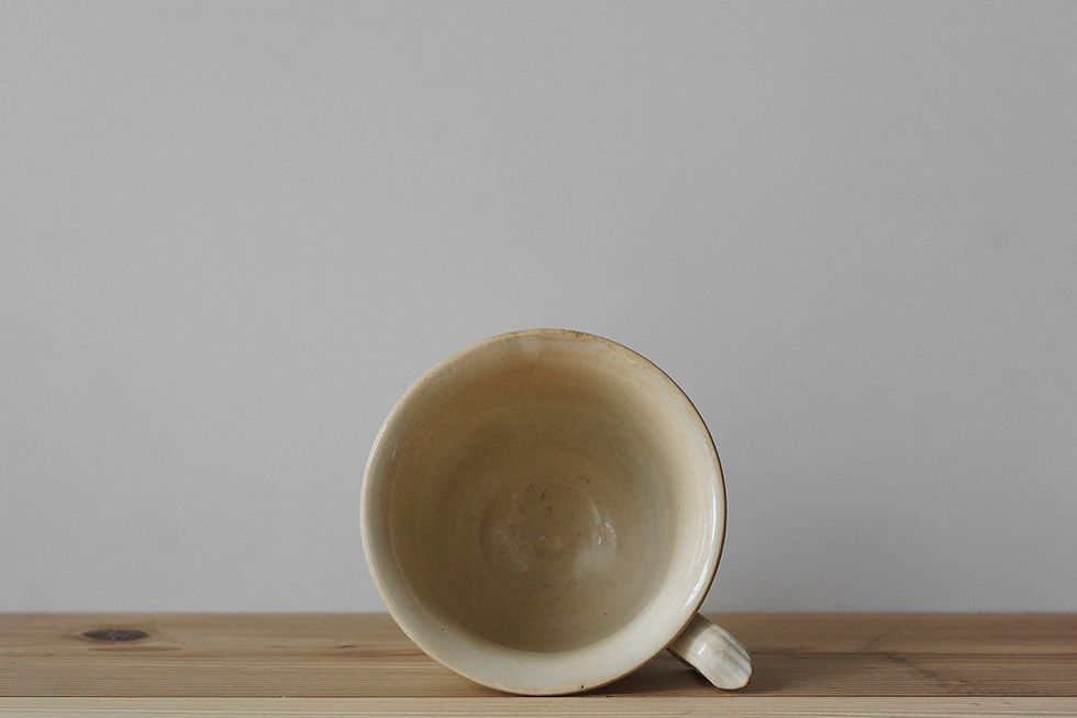 Thumbnail: Rare Chocolate Cup / Creil et Montereau Leboeuf, Milliet & Cie. / 1840-76 FRANCE