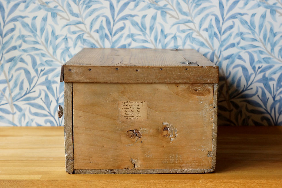 Thumbnail: French Convent Cupboard Drawer / 1800s FRANCE