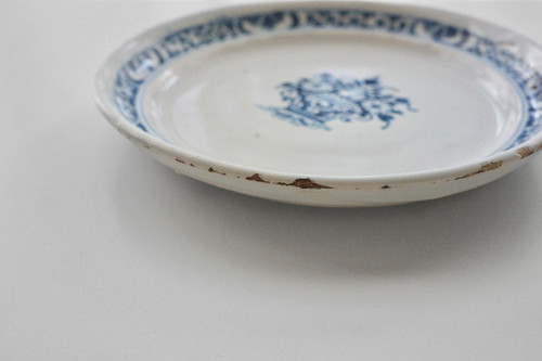 Rare Shallow Plate / Rouen / 1800s FRANCE | higurashi