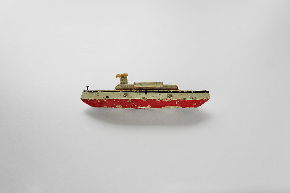 Thumbnail: Miniature Wooden Toy / Ship / 1930- ENGLAND