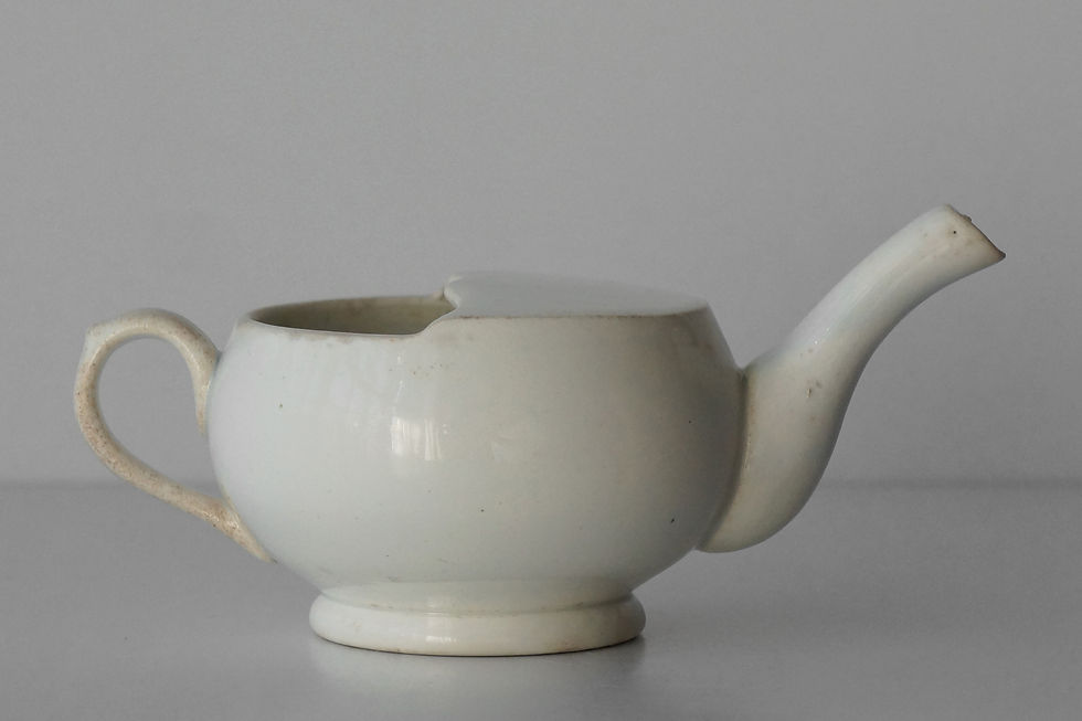 Thumbnail: Feeding Cup / D. Johnston Grès J. Vieillard & Co / 1845-65 FRANCE