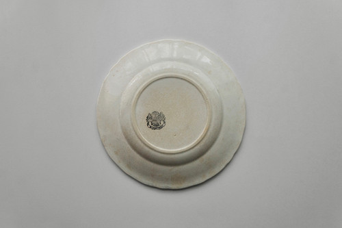 Rare Relief Plate / J. Vieillard & Cie Bordeaux / 1829-95 FRANCE