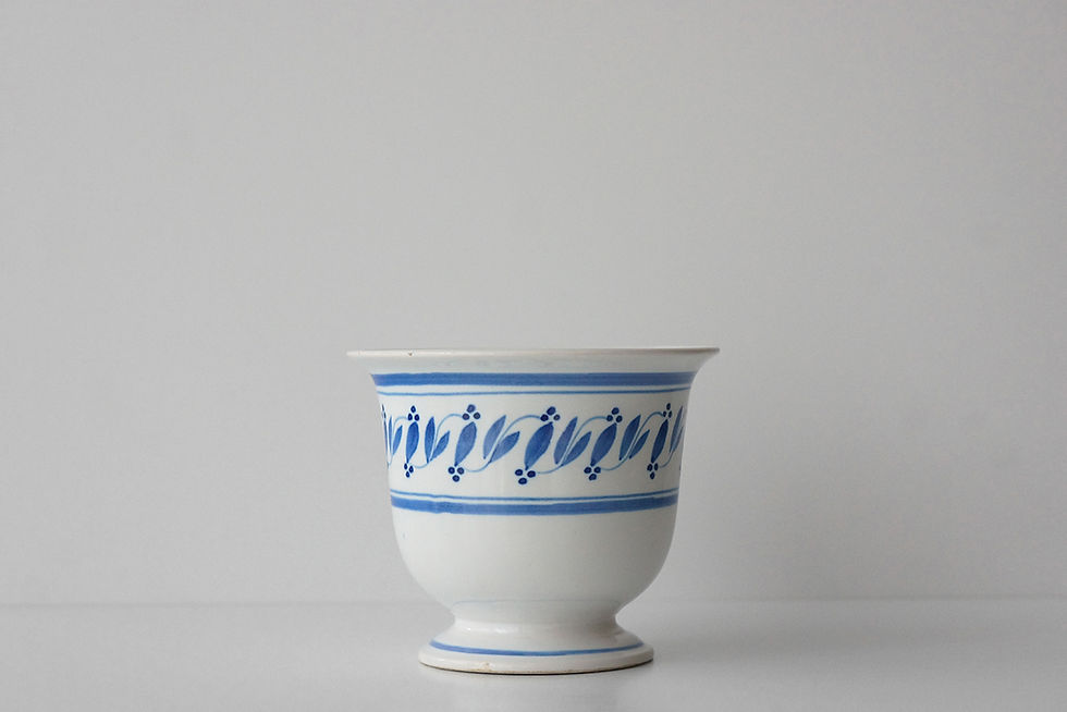 Thumbnail: Chocolate Cup / Faience / 1800s FRANCE