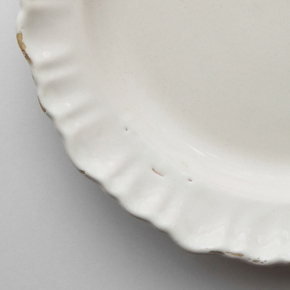 Thumbnail: Large Plate / Varages or Moustiers / 1700s FRANCE