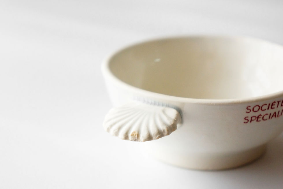 Thumbnail: Rare Petit Bowl / Sarreguemines et Digoin / 1920s FRANCE