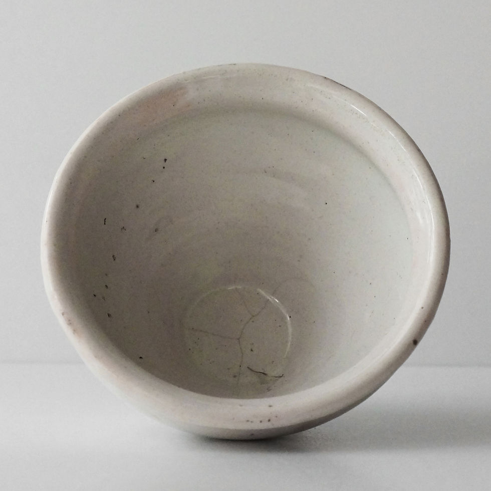 Thumbnail: Rare Confiture Pot / Sud Faience Blanche / 1700s FRANCE