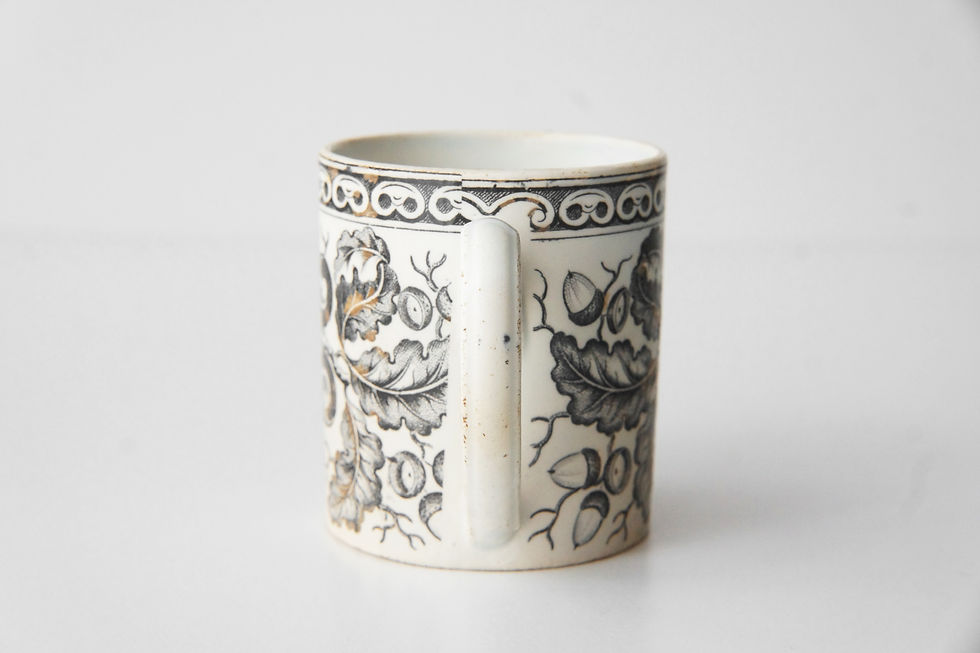 Thumbnail: Rare Demitasse / Gien Geoffroy, Guérin & Cie / 1871 - 75 FRANCE