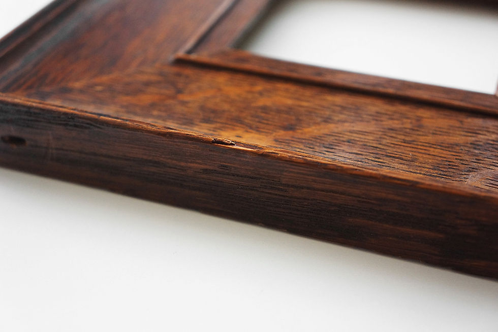 Thumbnail: Old Wooden Picture Frame / Oak / 1930- FRANCE