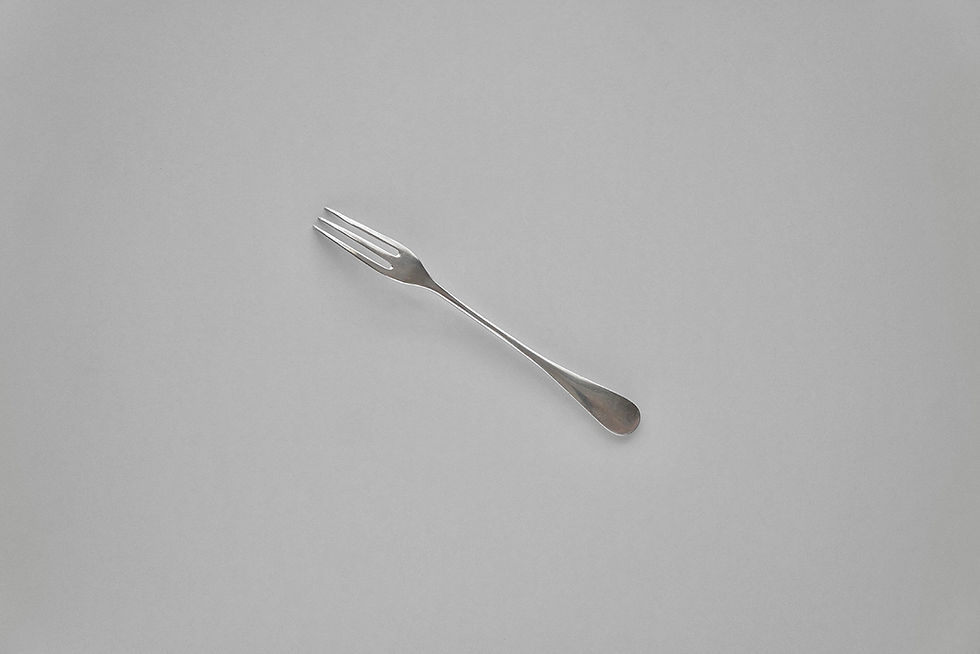 Thumbnail: Dessert Fork / Cailar Bayard / CB36 / 1848-1912 FRANCE
