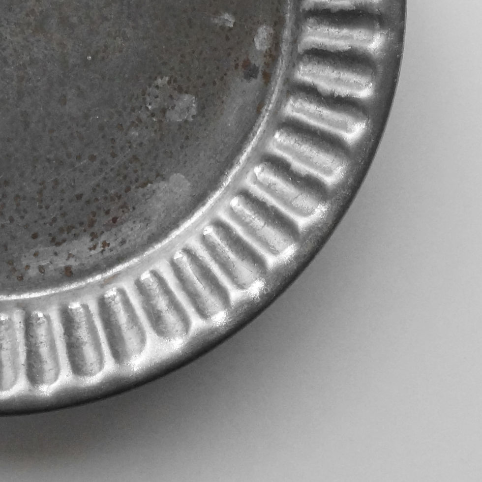 Thumbnail: Vintage Tart Mold / Tin / 1950- FRANCE