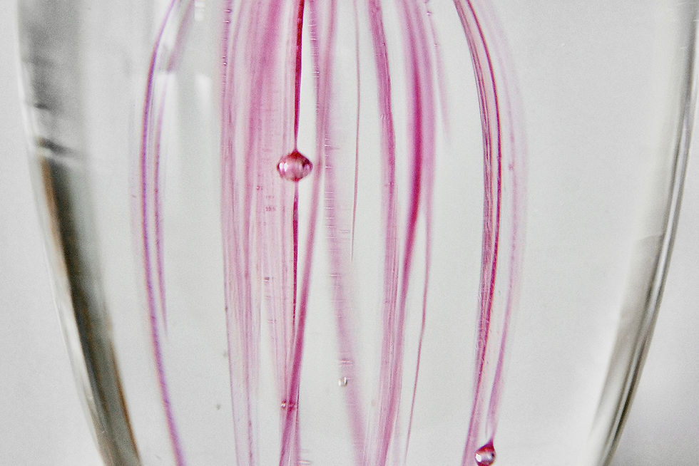 Thumbnail: Vintage Murano Glass Paperweight / Jellyfish / 1980- ITALY
