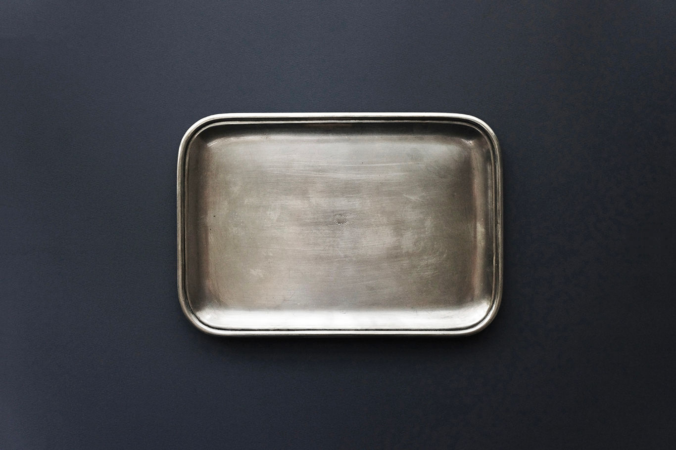 Art Deco Small Serving Tray / Silver Plated / 1930s FRANCE