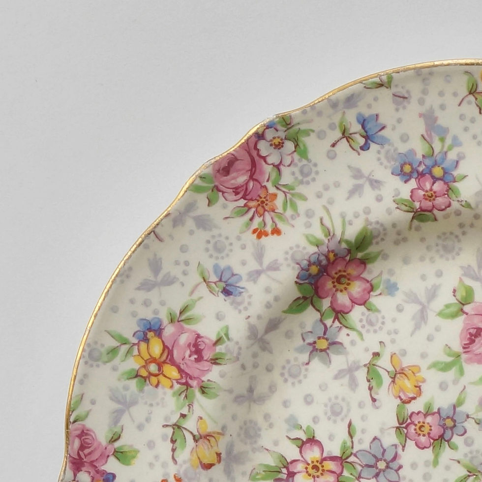 Thumbnail: Chintz Bread Plate / Royal Winton / 1951- ENGLAND