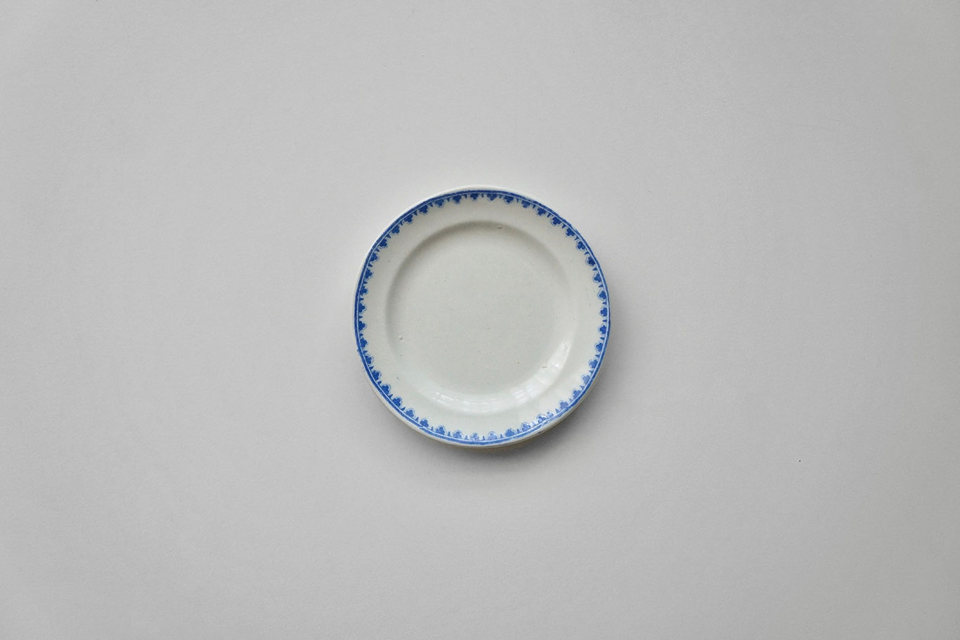 Rare Pearlware Toy Plate / Staffordshire / -1830 ENGLAND