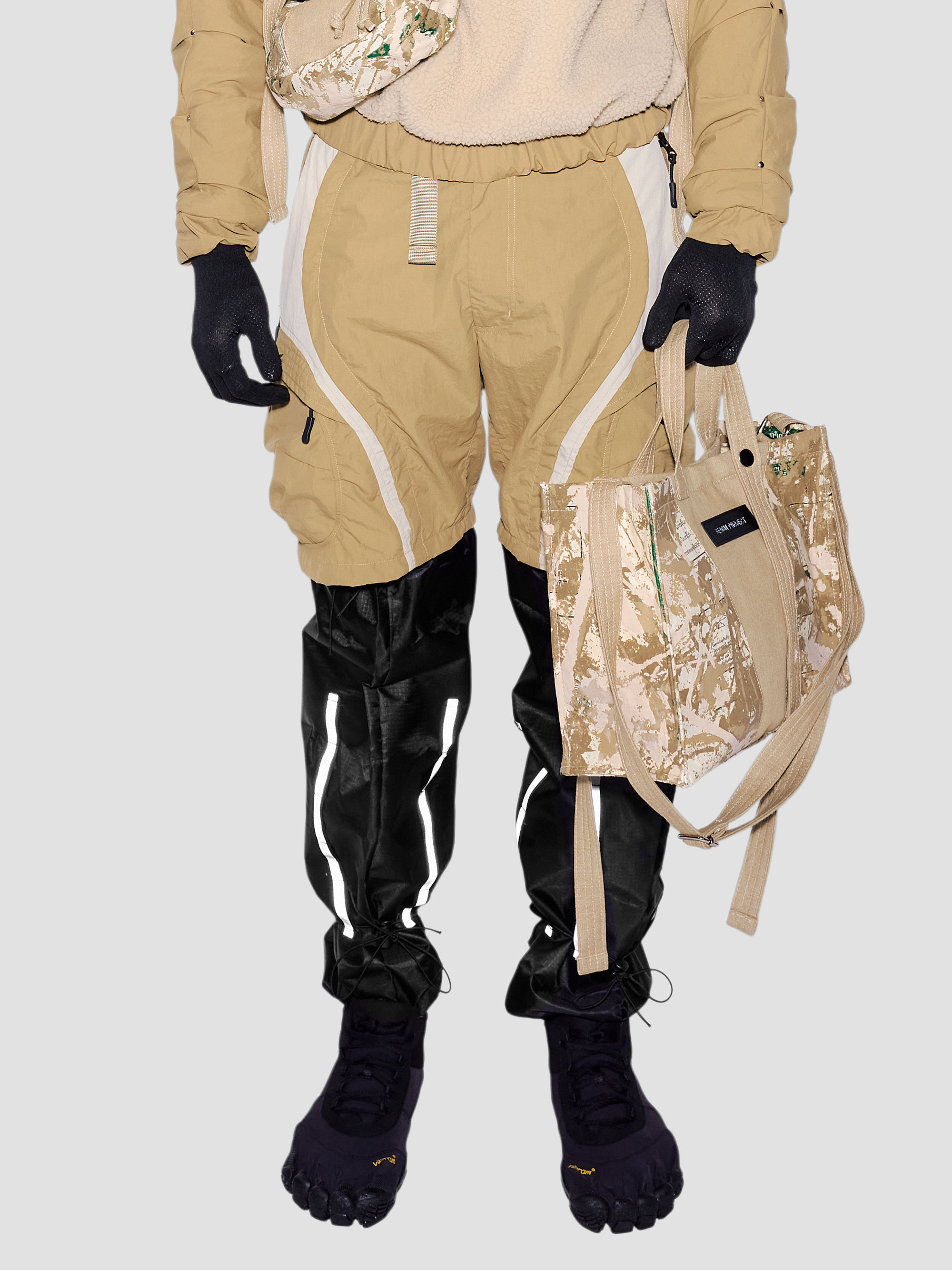 Silver Strike Nylon Shorts