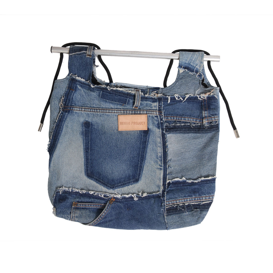 Multifunction Bag Blue Denim