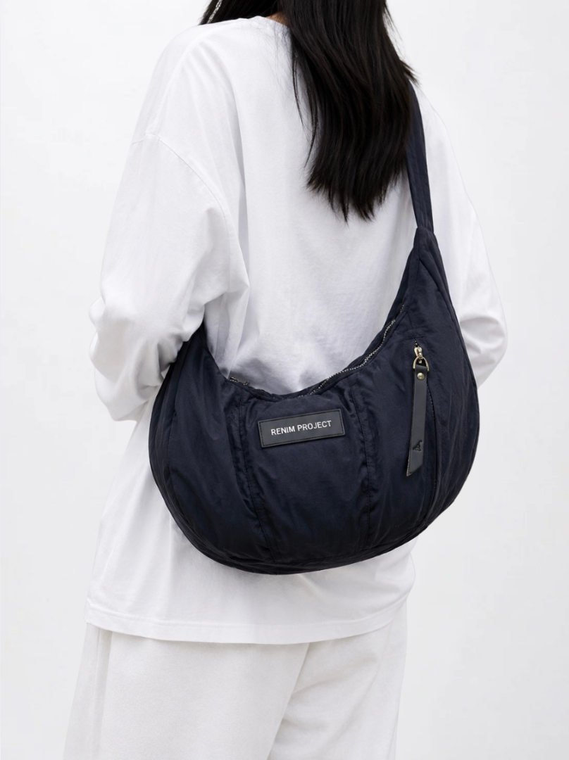 Thumbnail: NYLO CLOUD Large Nylon Bag - Black