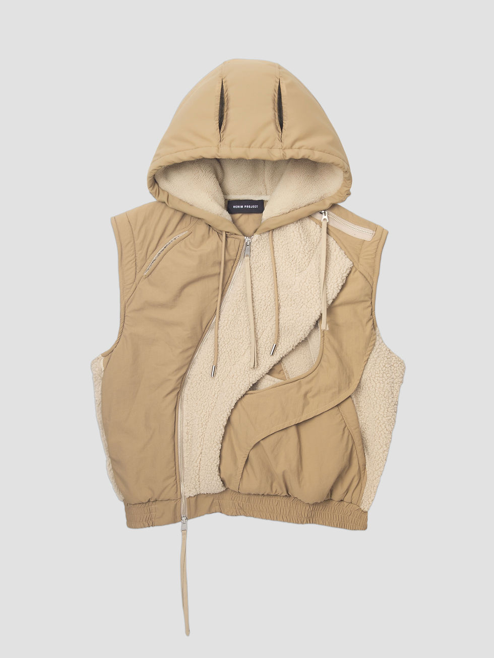 Thumbnail: Strike Sleeveless Hoodie Fleece Jacket