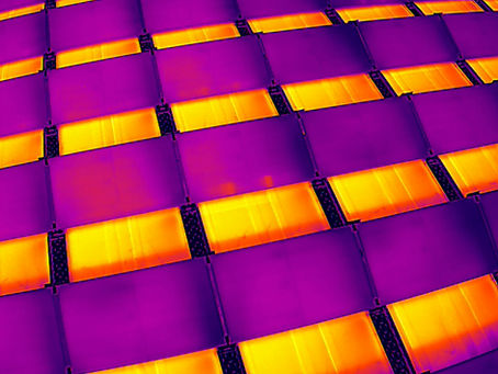 Lämpökameradrone on tehokas työkalu aurinkopaneelien tutkimiseen