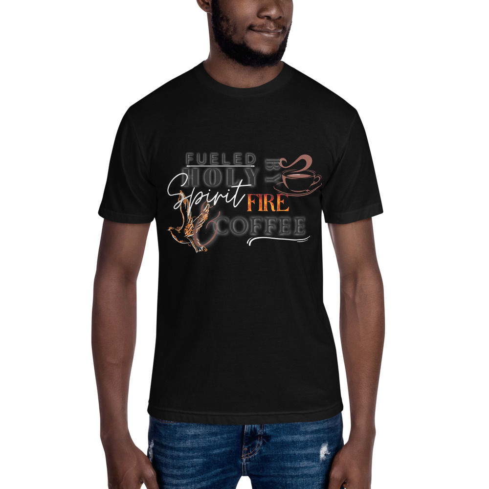 Holy Spirit & Coffee - Unisex Crew Neck Tee