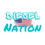 Thumbnail: Diesel Nation Teal - Color American Flag - Sticker 