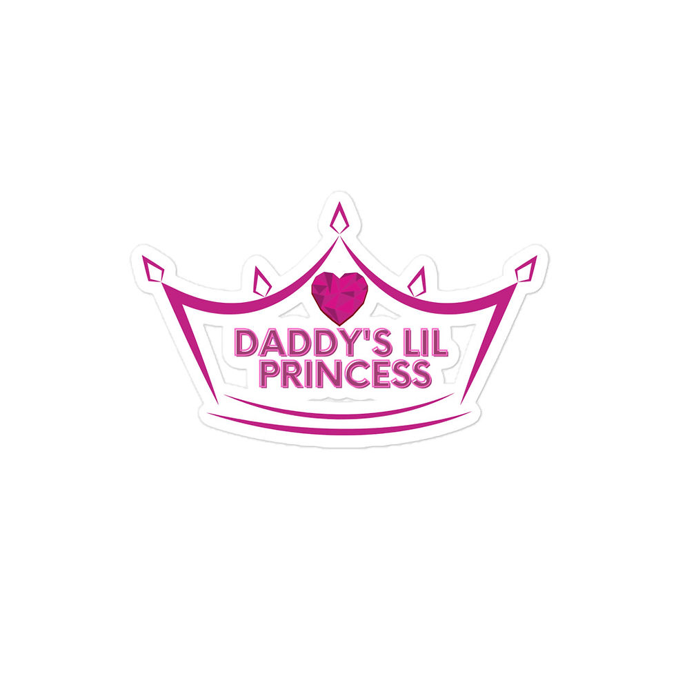 Thumbnail: Daddy's lil Princess Sticker 