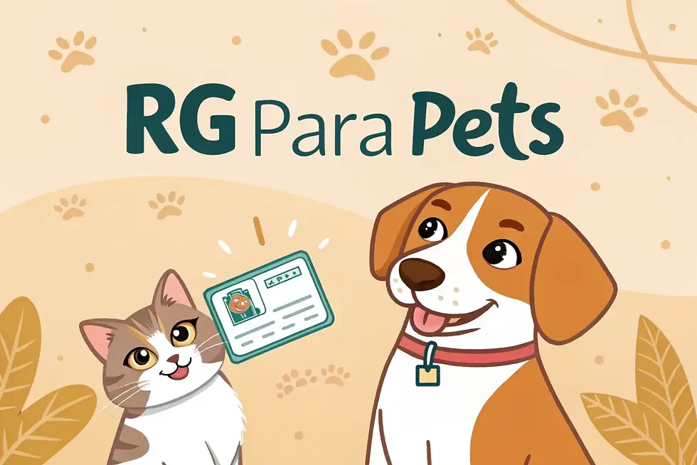 Cadastro RG para Pets
