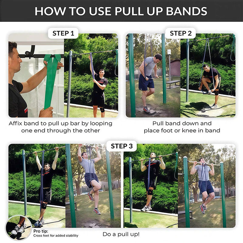 Thumbnail: New Fitness Resistance Band Arm/Leg/Back/Abdomen Training Equipment Tough Latex 