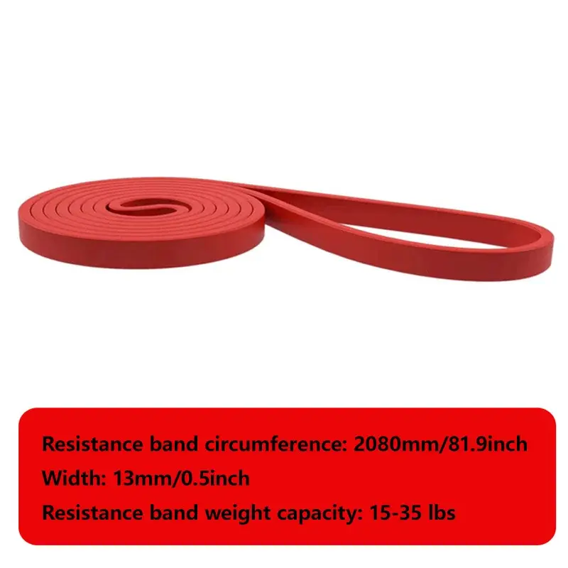 Thumbnail: New Fitness Resistance Band Arm/Leg/Back/Abdomen Training Equipment Tough Latex 