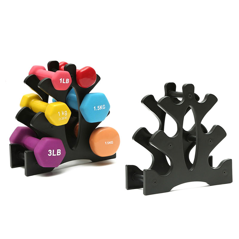 Thumbnail: 1Pcs 3-Tier Dumbbell Storage Rack Stand Multi-layer Hand-Held Dumbbell Storage R