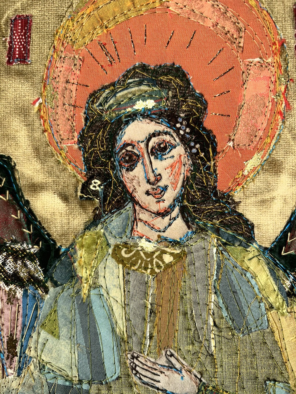 Thumbnail: A Vision of St. Michael in the Spring Sunshine - glicée print