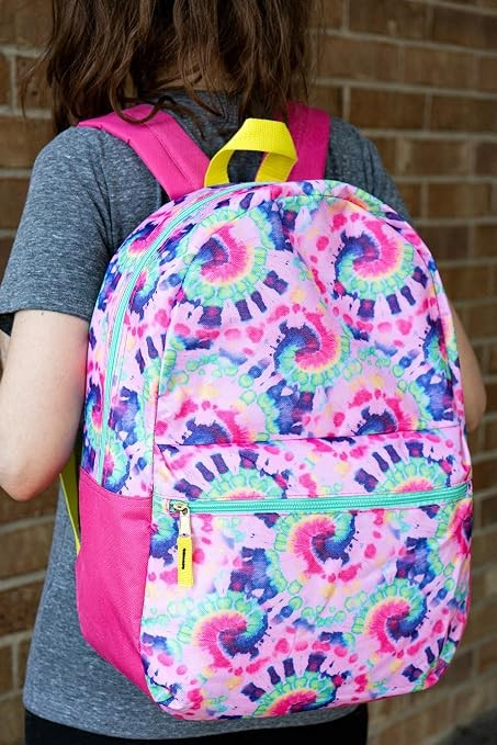 Thumbnail: Lot of 24 Assorted Prints 17" Elementary and Middle School Backpacks/Bookbags