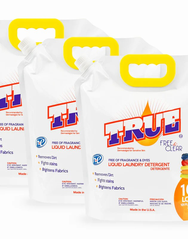 Thumbnail: TRUE Liquid Laundry Detergent & Detergent Sheets
