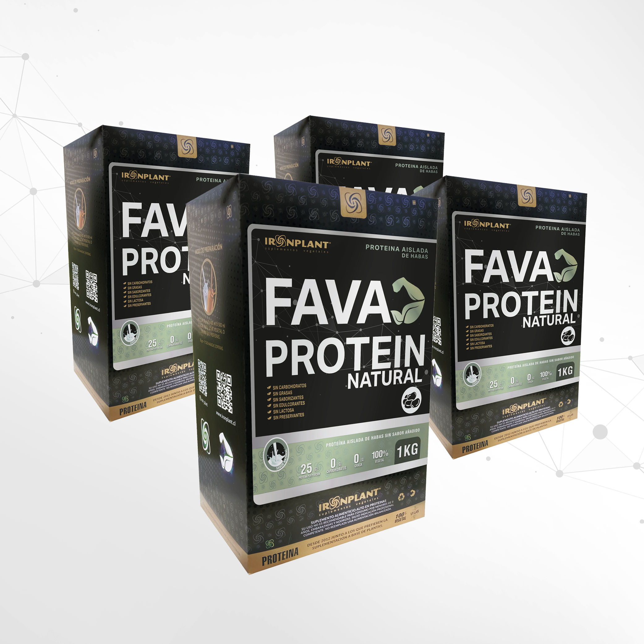 Proteína de Haba sin sabor añadido 4 kg 