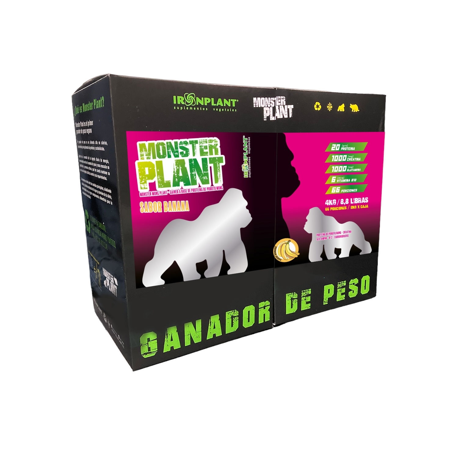 Monster Mung Plant Banana 4 kg