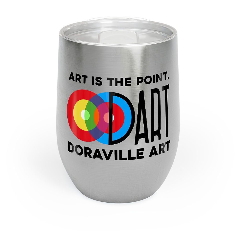 Miniature : Art is the Point Chill Wine Tumbler