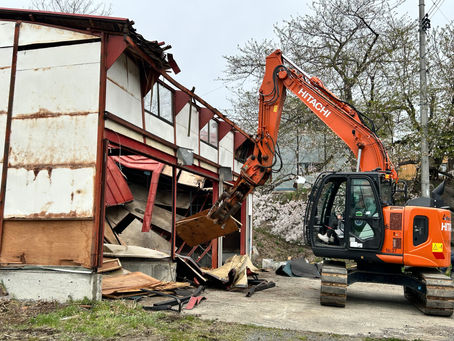 車庫の解体をしました🏚️