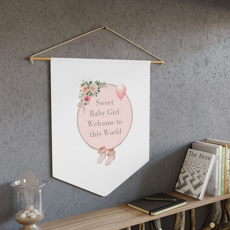 Thumbnail: Sweet Baby Girl Pennant