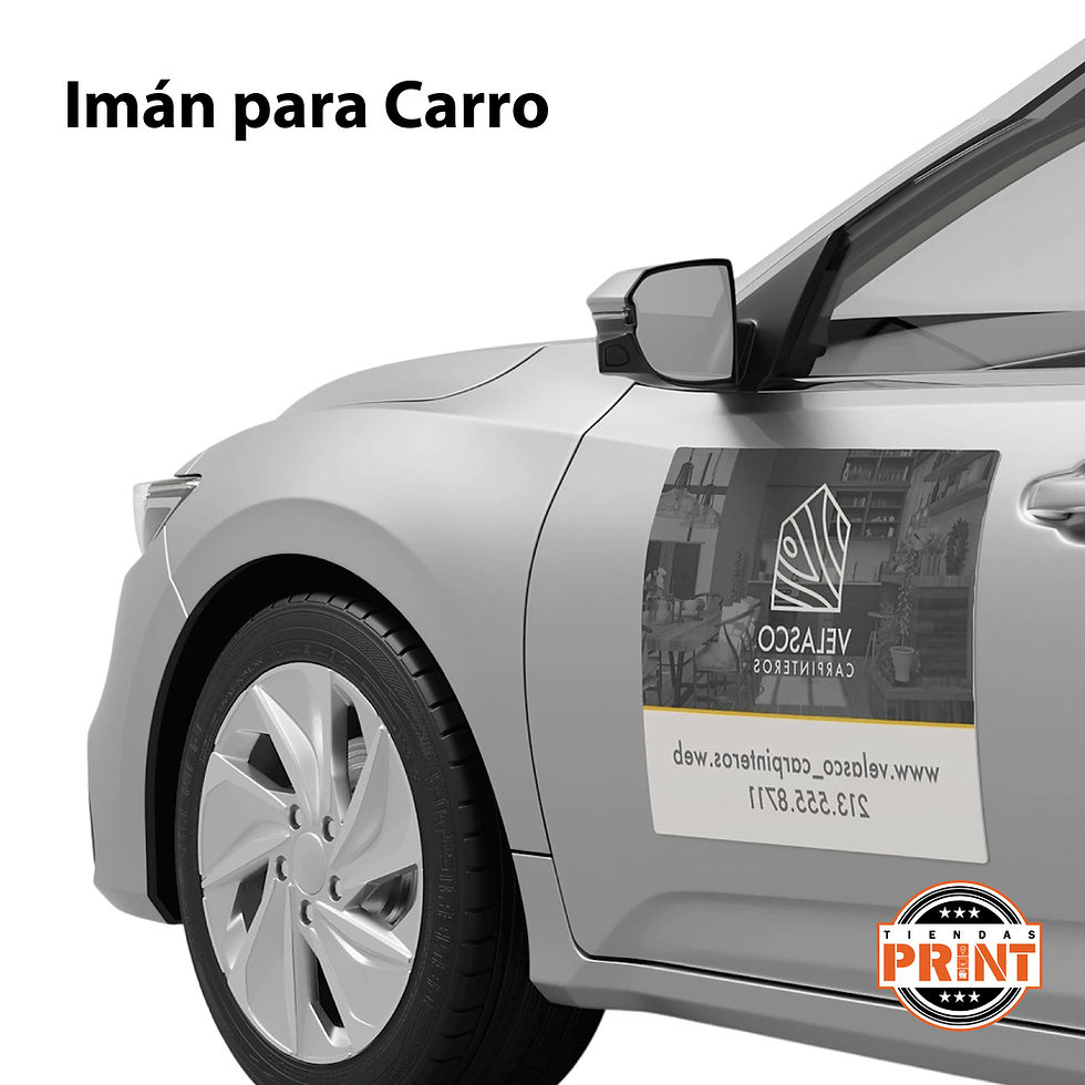 Miniatura: Imán chico para carro