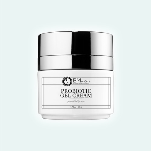 BMmen Probiotic Gel Cream - 50ml | Boston Microneedling | BMskincare