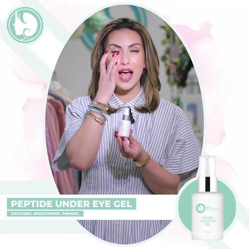 Peptide Under Eye Gel – 30ml | Boston Microneedling | BMskincare