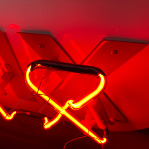 Logo Designs with Neon Overlay