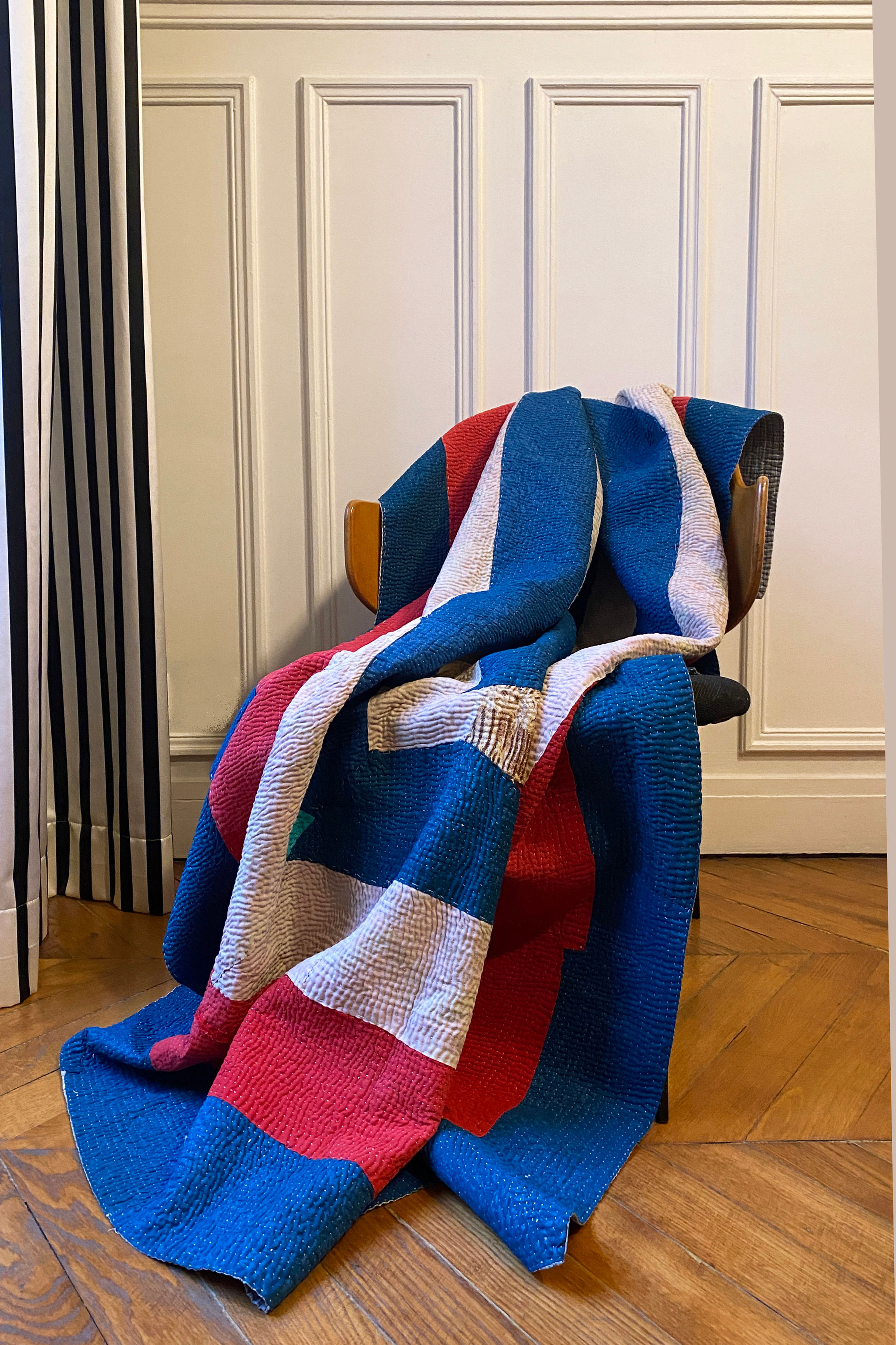 Couvre-lit Dili Patchwork Tricolore