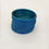 Miniature : Bracelet jonc brillant bleu vue de face