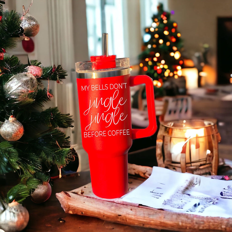 Thumbnail: Jingle Jingle 40oz Tumbler | Funny Holiday Coffee Mug