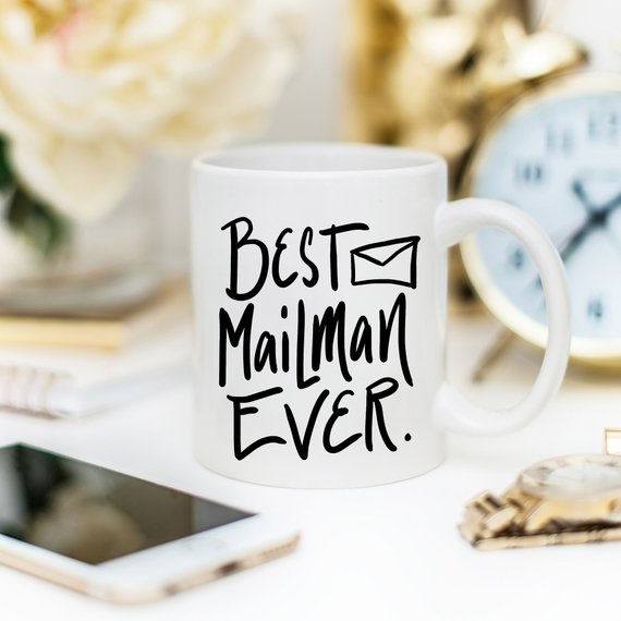 Thumbnail: Best Mail Man Ever Coffee Mug – Funny Appreciation Gift for Postal Workers