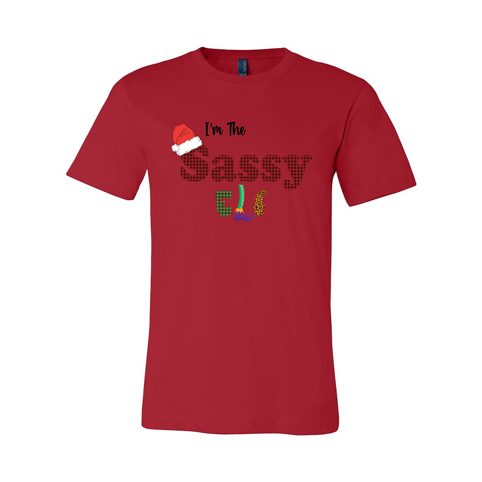Thumbnail: I'm The Sassy Elf Shirt